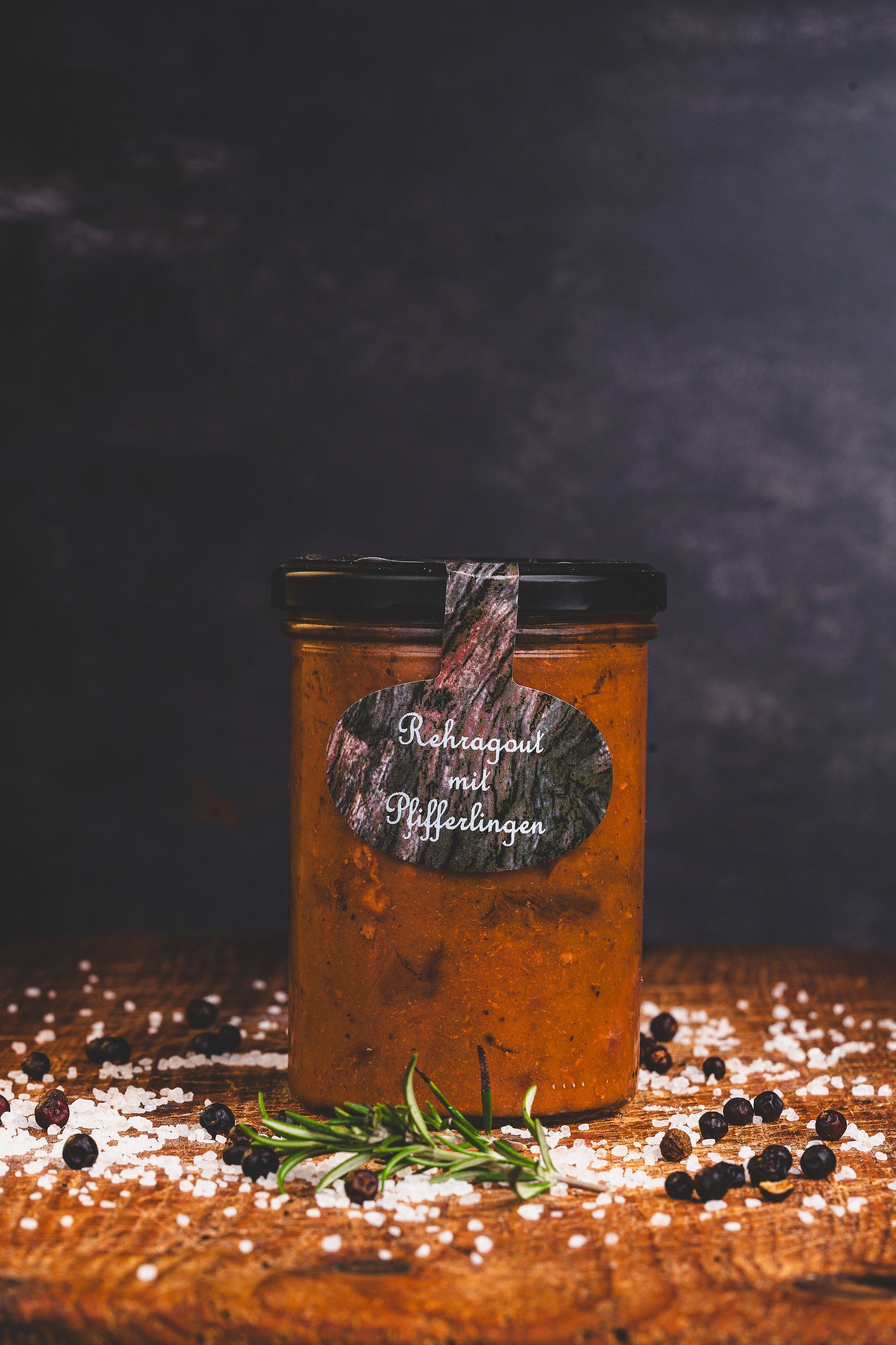 Rehragout mit Pfifferlingen