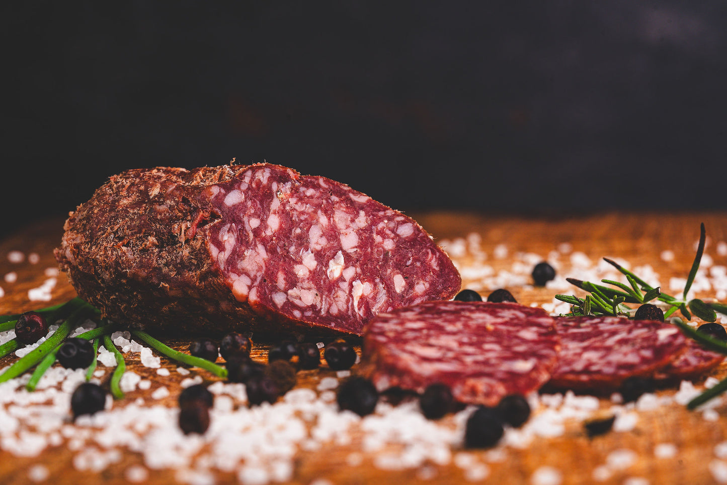 Schafsalami Knoblauch