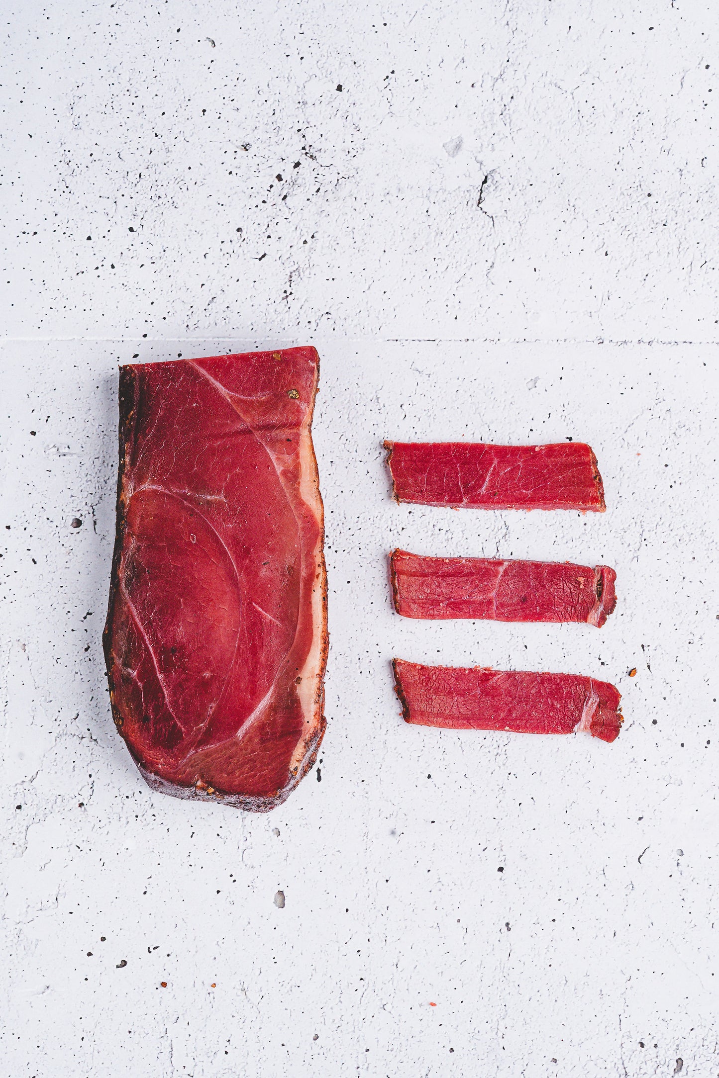 Jambon de chevreuil fumé