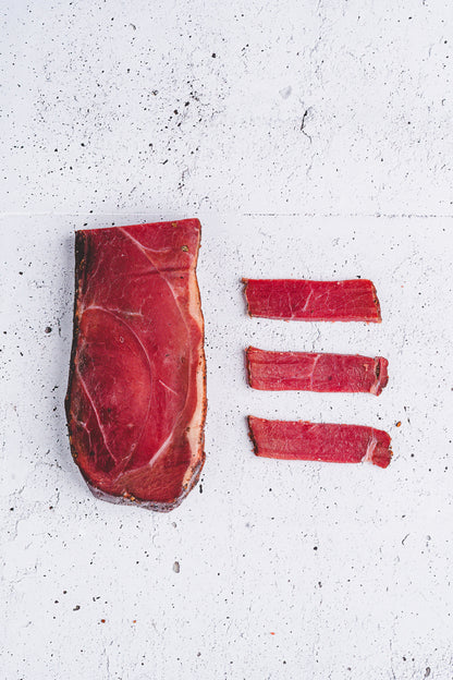 Jambon de chevreuil fumé