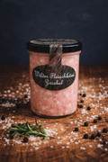 Wilder Fleischkäse mit Zwiebeln im Glas – regional & hausgemacht