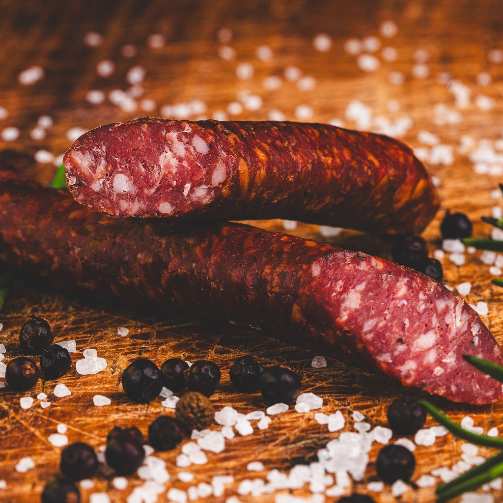 Knackwurst de chevreuil