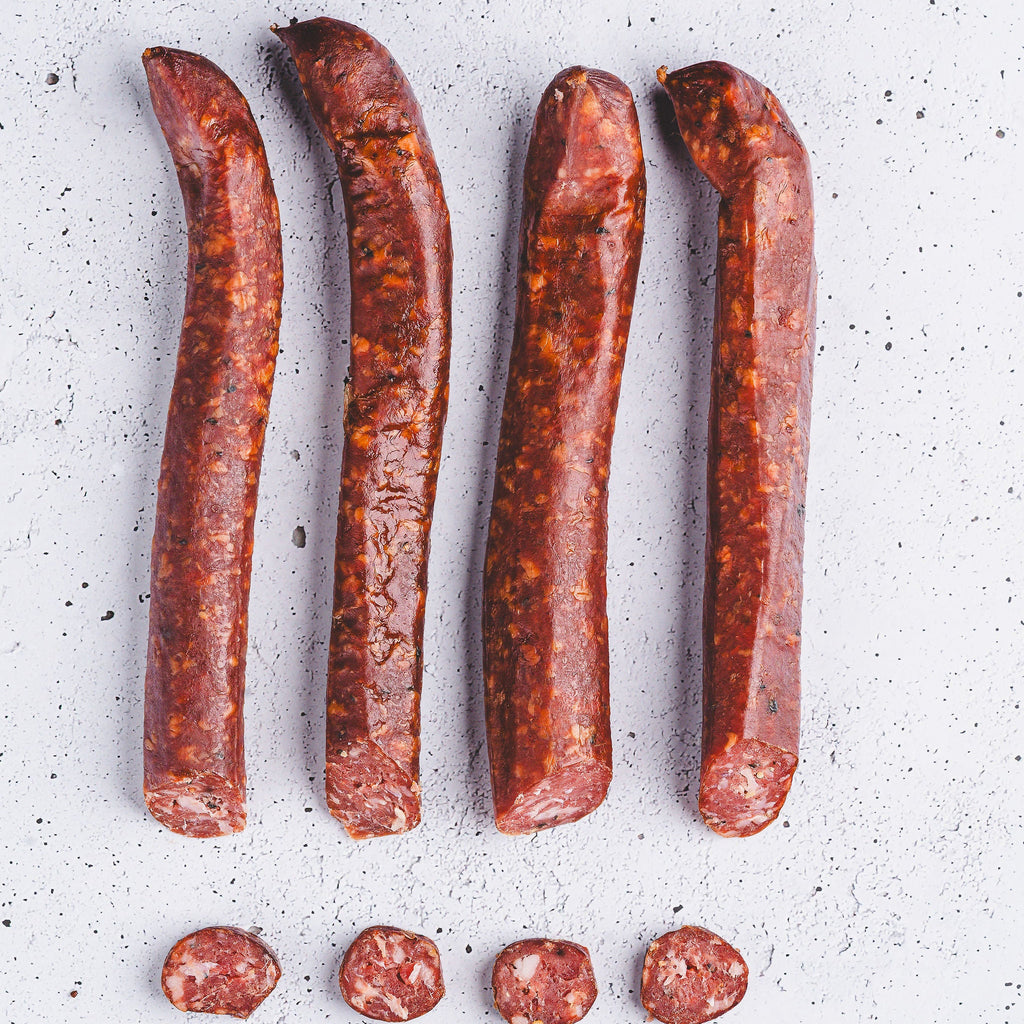 Knackwurst de chevreuil