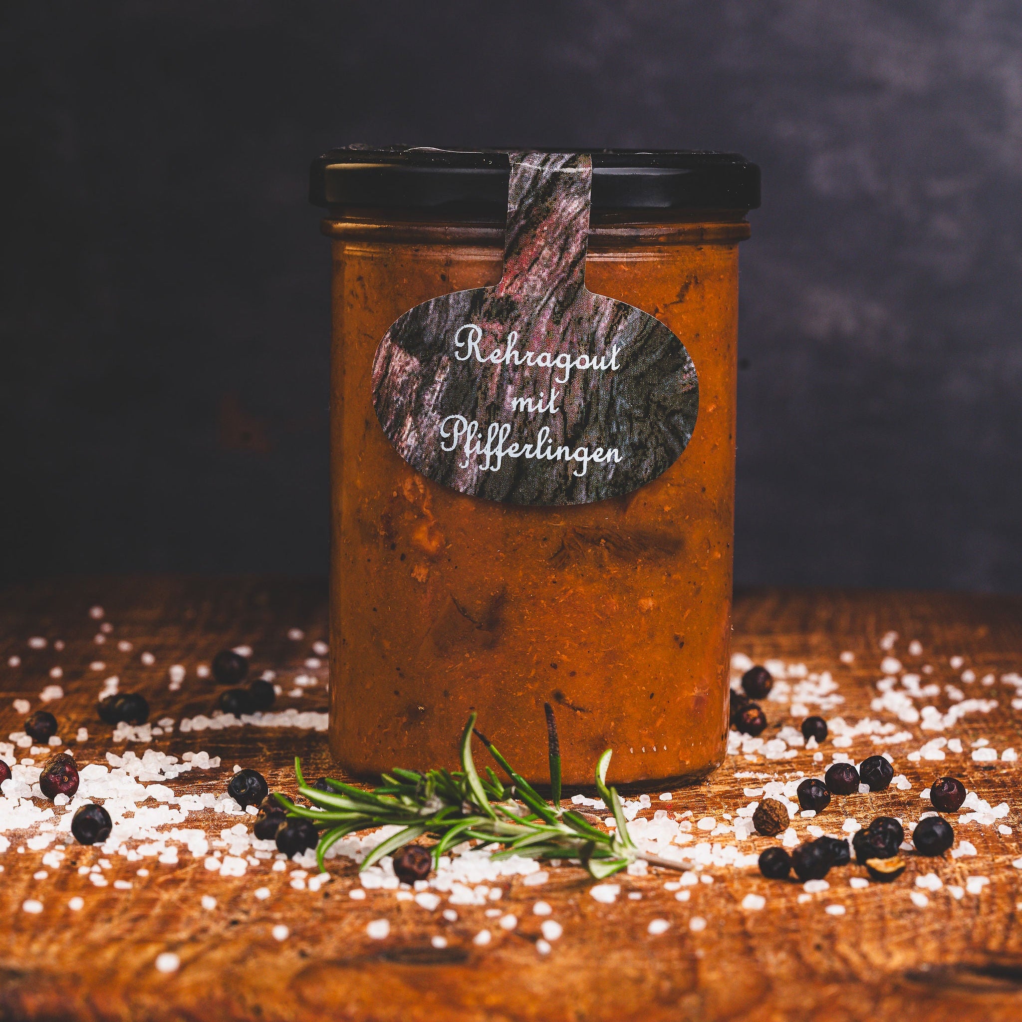 Rehragout mit Pfifferlingen