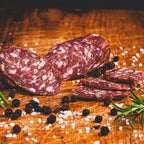Schafsalami mit Knoblauch