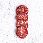 Schafsalami mit Knoblauch