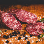 Rehsalami mit Bergkräutern